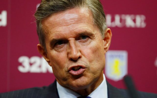 Christian Purslow hints at January business for Aston Villa