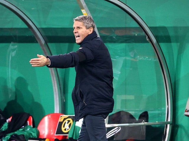 Rapid Vienna manager Dietmar Kuhbauer pictured on November 5, 2020