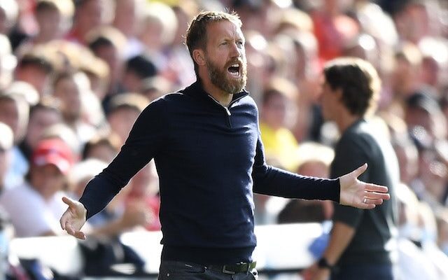 Graham Potter: ‘some Brighton & Hove Albion fans will feel boos were over the top’