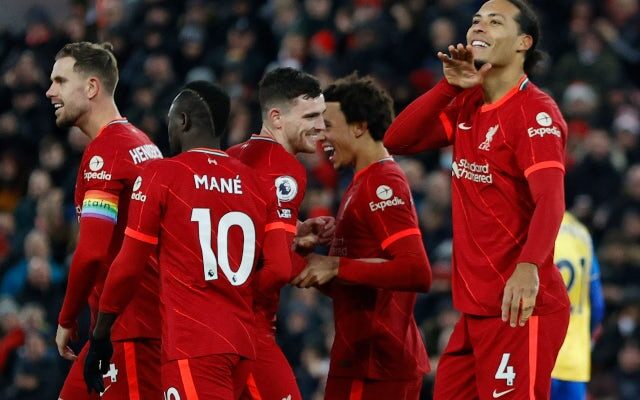 Liverpool break all-time club goalscoring record in Southampton rout
