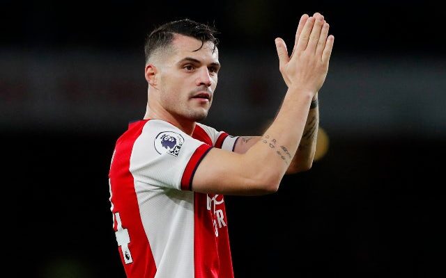 Granit Xhaka hits out at “wrong” treatment over red cards