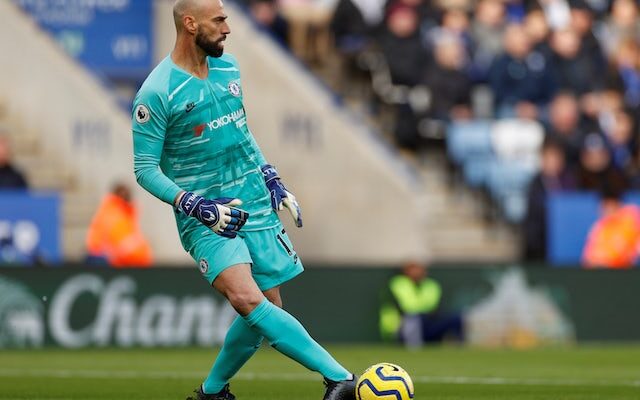 Southampton complete signing of goalkeeper Willy Caballero
