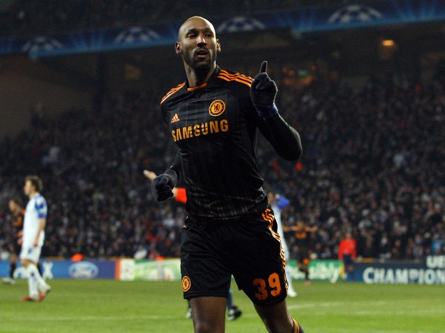 Nicolas Anelka pictured for Chelsea in 2011
