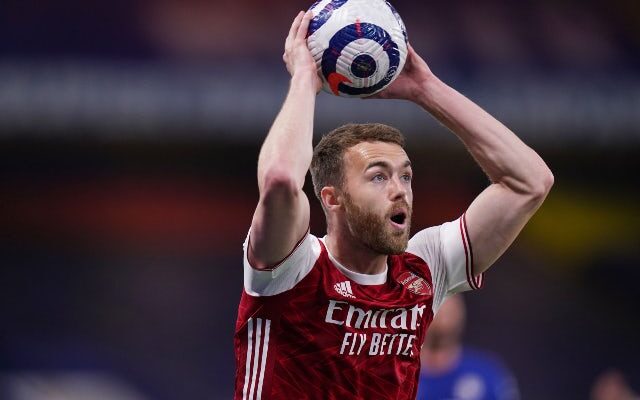 Aston Villa sign Calum Chambers from Arsenal on three-and-a-half year deal