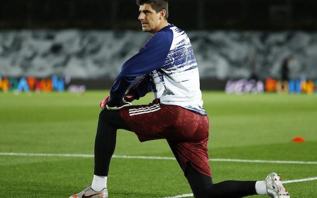 Thibaut Courtois in Real Madrid squad for Getafe contest