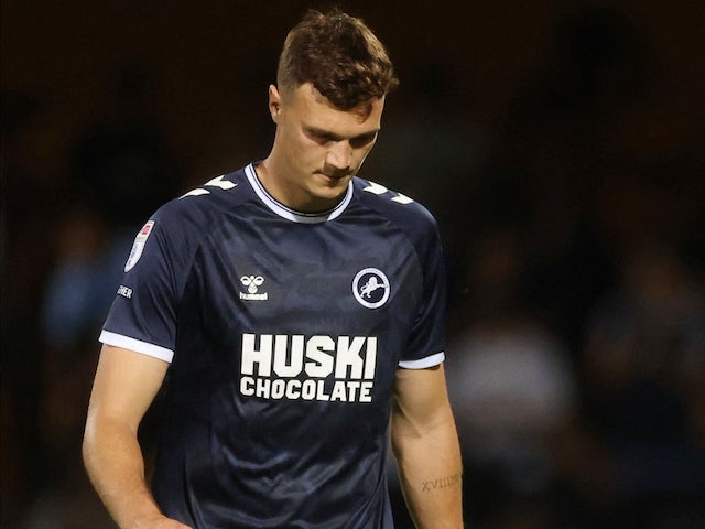 Millwall's Jake Cooper on August 2, 2022