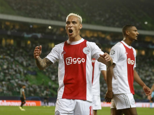 Ajax attacker Antony pictured in September 2021