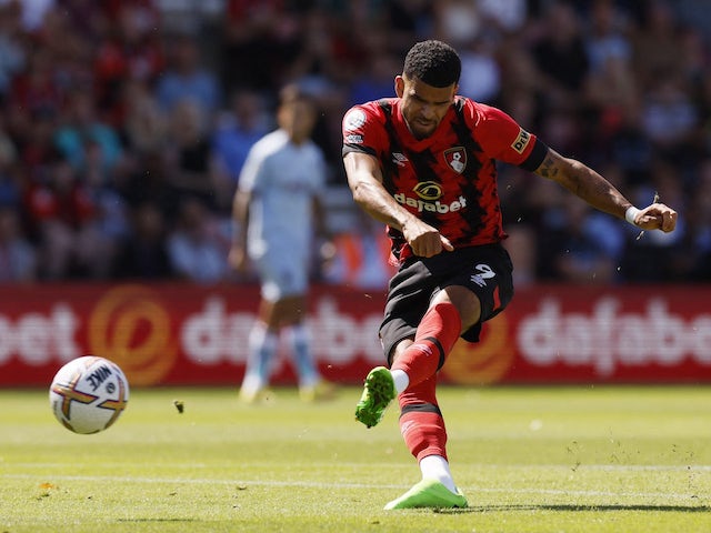 Dominic Solanke in action for Bournemouth on August 6, 2022