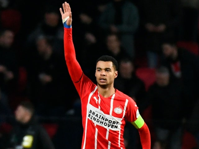 Cody Gakpo in action for PSV Eindhoven in February 2022