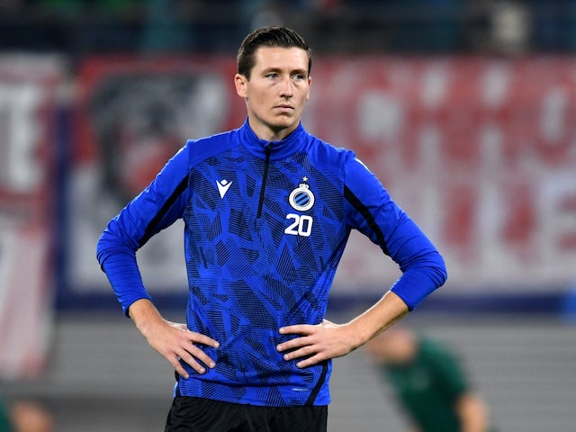 Club Brugge's Hans Vanaken during the warm up before the match on September 28, 2021 