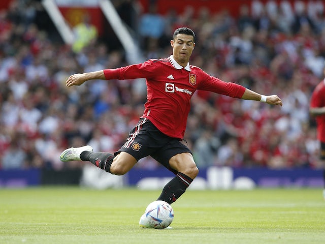 Manchester United forward Cristiano Ronaldo pictured on July 31, 2022