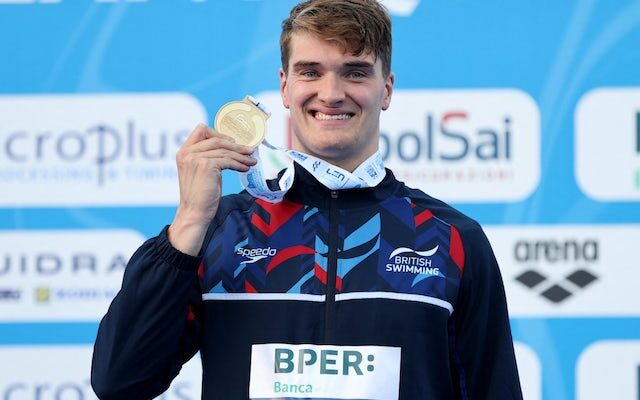 James Wilby crowned European champion in men’s 200m breaststroke