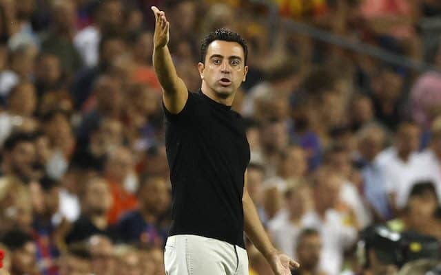 Xavi reacts to Barcelona’s goalless draw with Rayo Vallecano