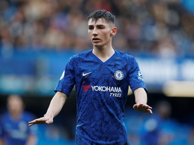 Billy Gilmour in action for Chelsea on March 8, 2020