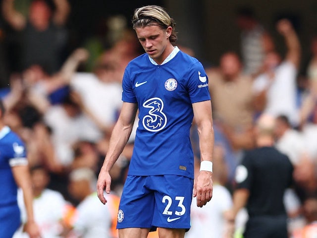 Conor Gallagher in action for Chelsea on August 14, 2022