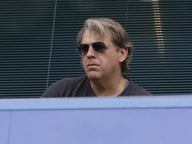 Chelsea new owner Todd Boehly is seen in the stands before the match on May 7, 2022