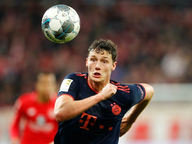 Benjamin Pavard in action for Bayern Munich on February 1, 2020