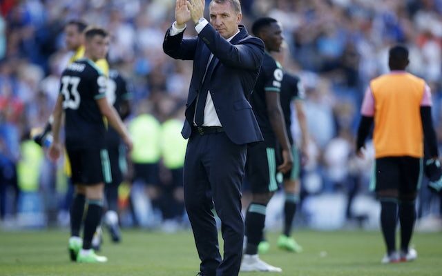 Brendan Rodgers: ‘I’ll never look for backing from Leicester City board’