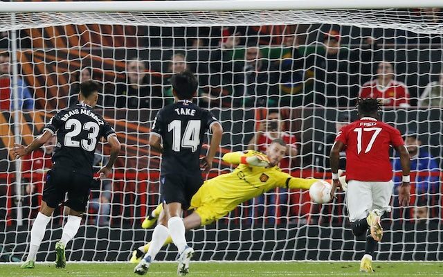 Controversial penalty hands Real Sociedad victory over Manchester United