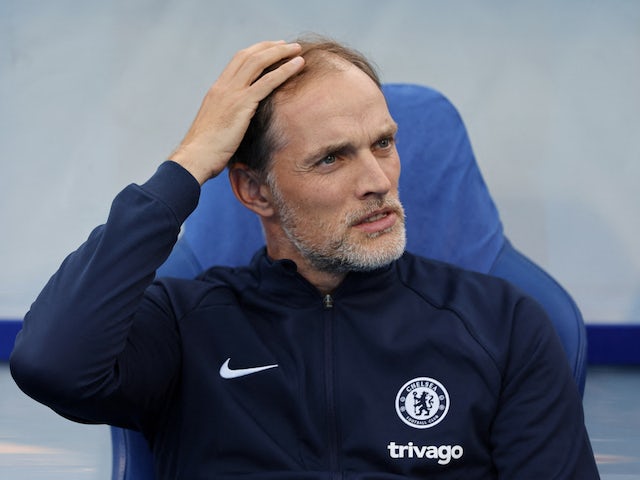 Chelsea head coach Thomas Tuchel during the game with Dinamo Zagreb on September 6, 2022.