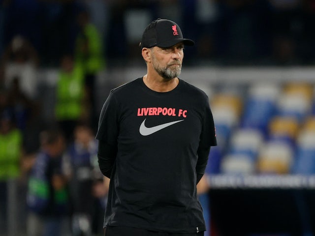 Liverpool manager Jurgen Klopp pictured on September 7, 2022