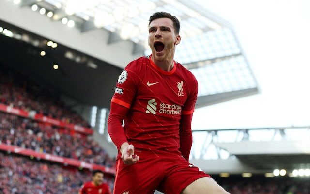Liverpool’s Andy Robertson out of Ajax, Chelsea games with knee injury