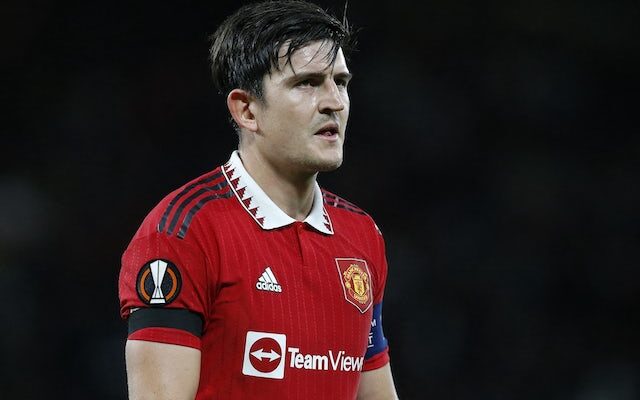Manchester United captain Harry Maguire ruled out of Manchester derby