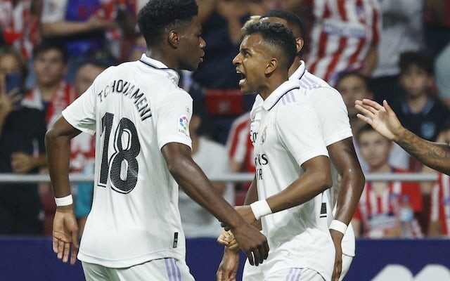 Real Madrid extend 100% winning record with victory over Atletico Madrid