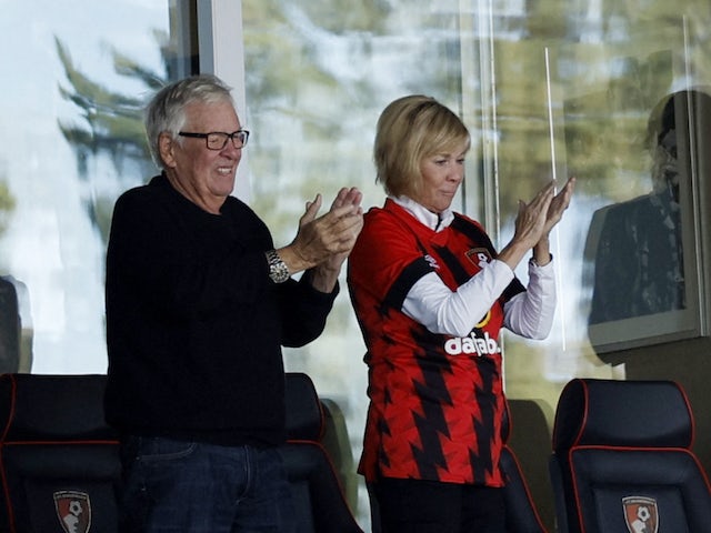 Likely Bournemouth owner Bill Foley watching 2-1 win over Leicester City in the Premier League on October 8, 2022.