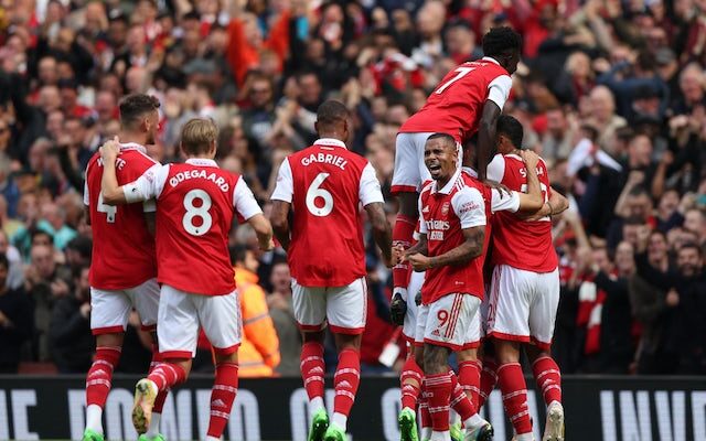 Arsenal dominate 10-man Tottenham Hotspur in North London derby triumph