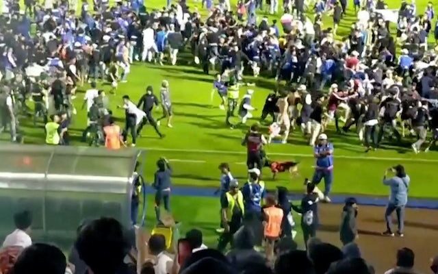 At least 174 people dead in Indonesian football stampede