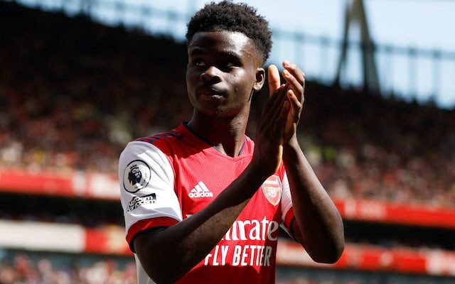 Bukayo Saka ‘agrees new five-year Arsenal deal’