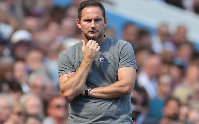 Everton boss Frank Lampard: ‘I have little interest in current Premier League table’