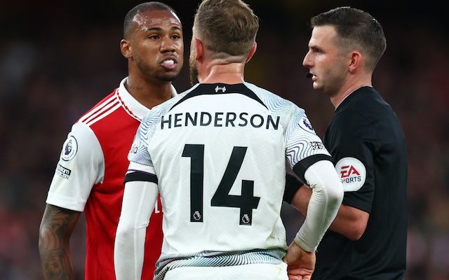 FA ‘looking into Gabriel Magalhaes, Jordan Henderson incident’