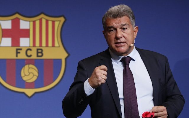 Joan Laporta hints Barcelona will be active in January market