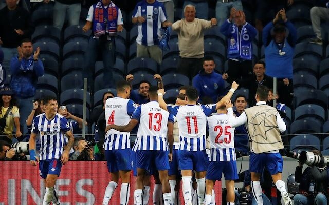 Porto edge past 10-man Bayer Leverkusen to claim first win in Group B