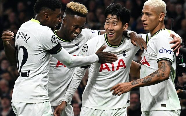 Tottenham Hotspur edge five-goal thriller with Eintracht Frankfurt to go top