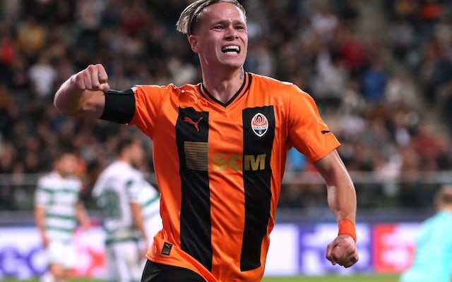 Arsenal ‘agree deal in principle with Mykhaylo Mudryk’