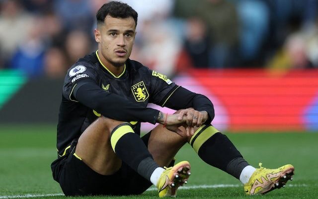 Aston Villa ‘ready to sell Philippe Coutinho in January’