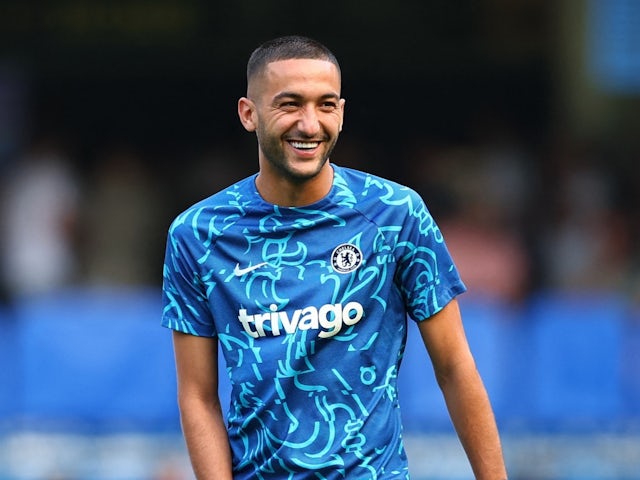 Chelsea's Hakim Ziyech pictured on August 14, 2022